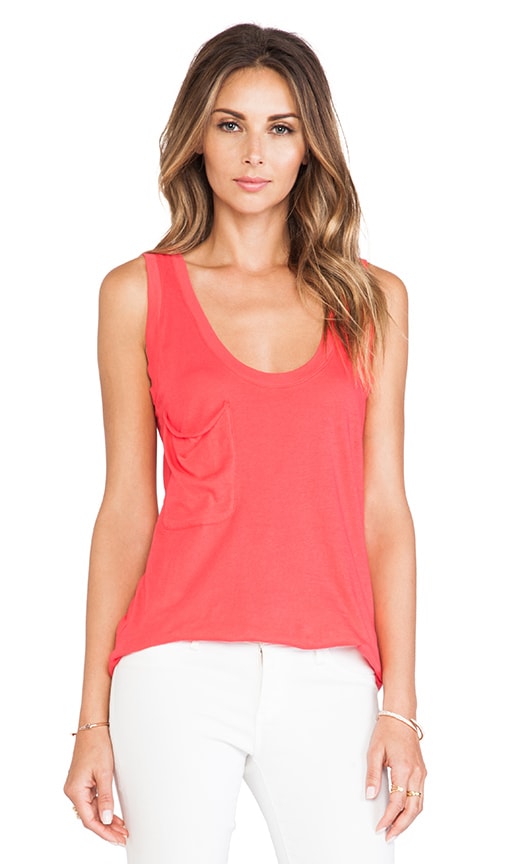 Light Weight Jersey Pocket Tank