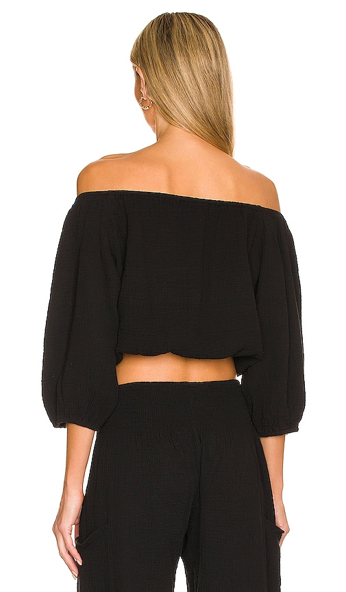  Bobi Schulterfreies Top In Black. Größe Xs. Also In S, M, L, Xl. 