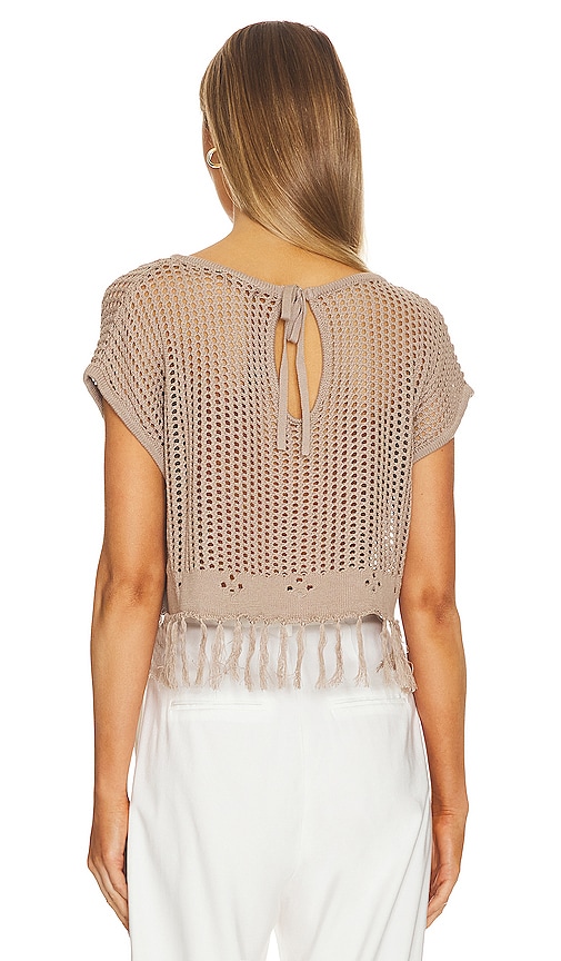  Bobi Oberteil Crochet In Beige. Größe S. Also In Xl. 