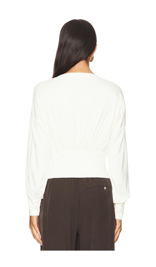  Bobi Bluse Long Sleeve In Cream. Größe S. Also In L. 