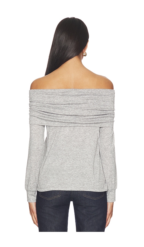  Bobi Schulterfreies Top In Light Grey. Größe Xs. Also In S, M, L, Xl. 
