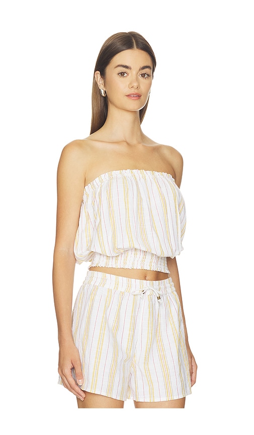 Bobi Smocked Tube Top | Thumbnail 2