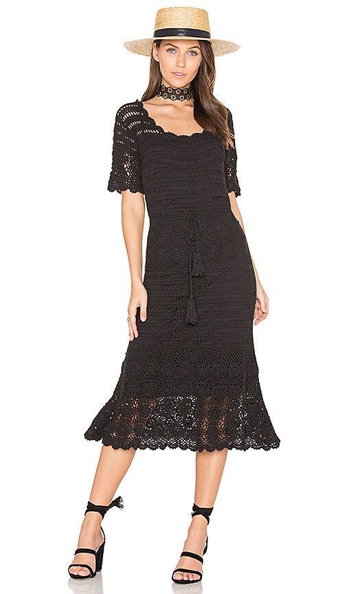 Velvet by Graham & Spencer Ginger Dress in Black