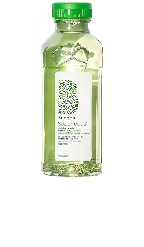 Briogeo Superfoods Matcha + Apple Replenishing Shampoo in Beauty: NA.