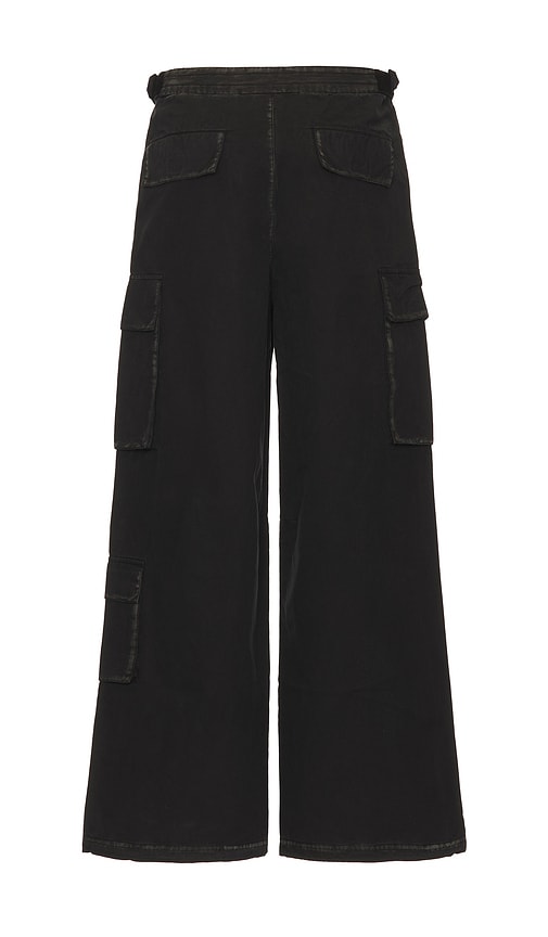 Shop Boiler Room Worn Seam Cargo Pants In Black