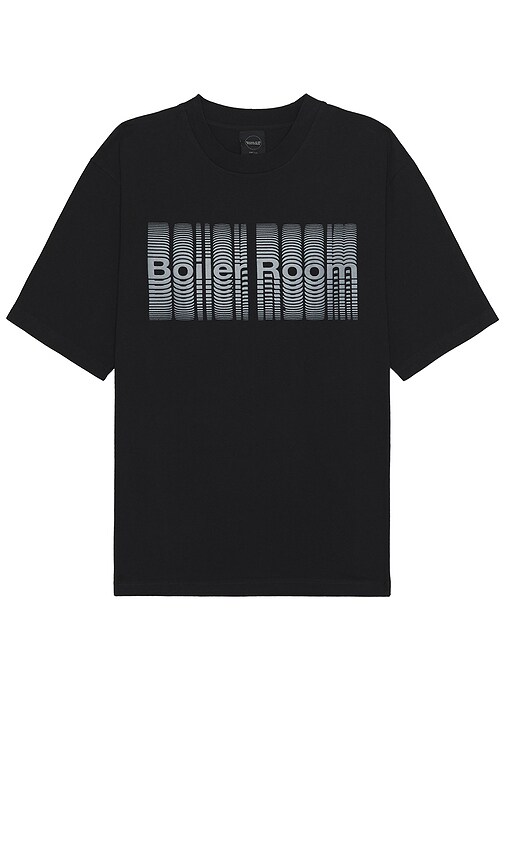 Boiler Room Reverb T-Shirt in Black