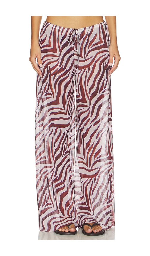 Bond Eye Riley Wide Leg Pant In Multi