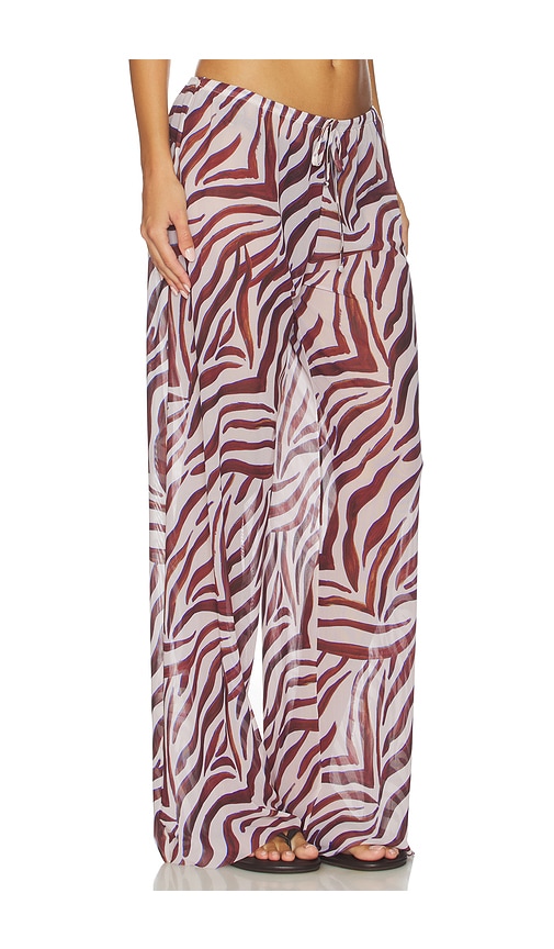 Bond Eye Riley Wide Leg Pant In Multi