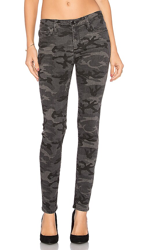 black camo skinny jeans