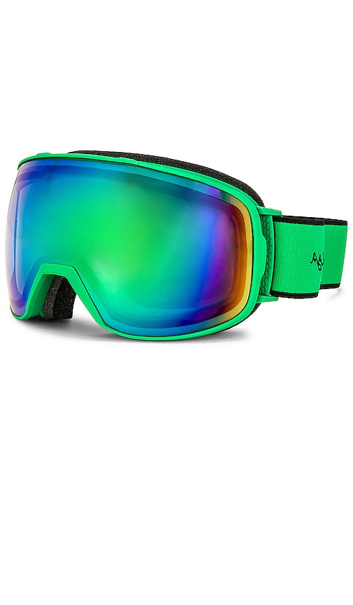 Bottega Veneta Ski Goggle Mask in Green.
