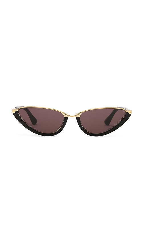 Bottega Veneta Cat Eye Sunglasses In Brown