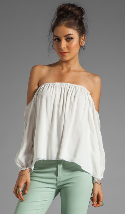 Boulee Audrey Top in Off White