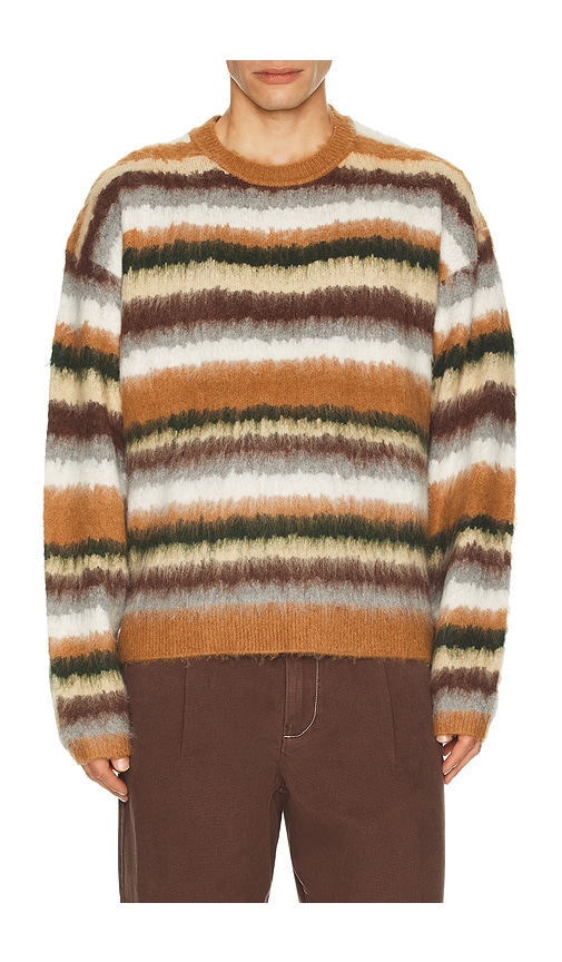 Bound Alpaca Brushed Stripe Sweater