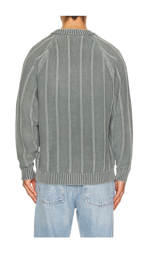 Bound Melvin Washed Sweater In Gray