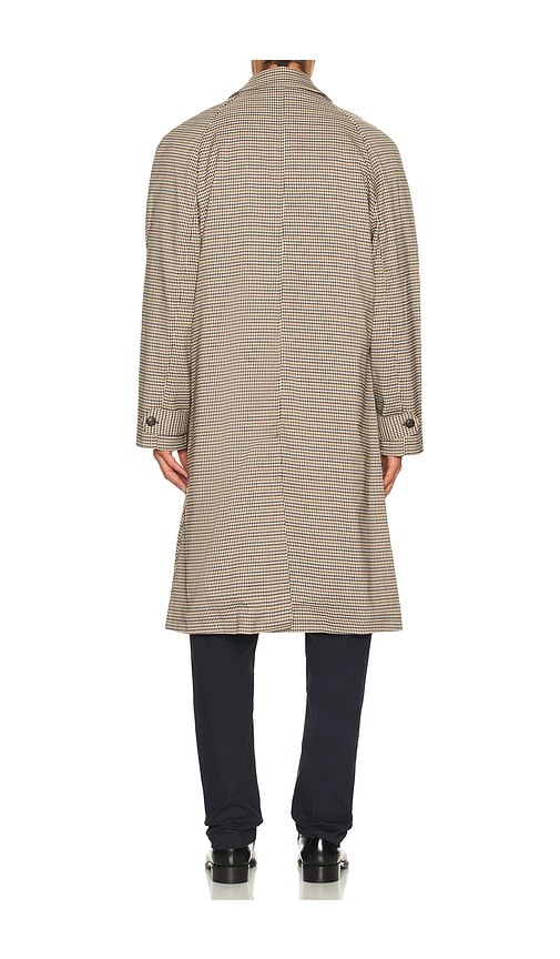 Bound Check Mac Jacket In Neutral