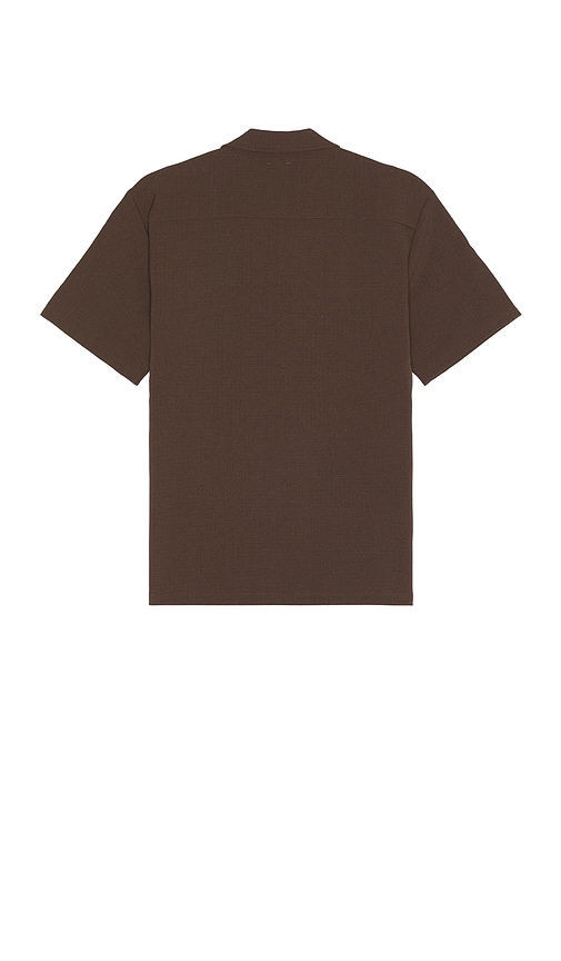 Shop Bound Heavy Cuban Textured Shirt In Cuban Chocolate