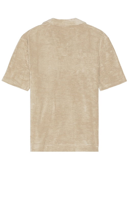 Shop Bound Bradley Terry Towel Polo In Beige