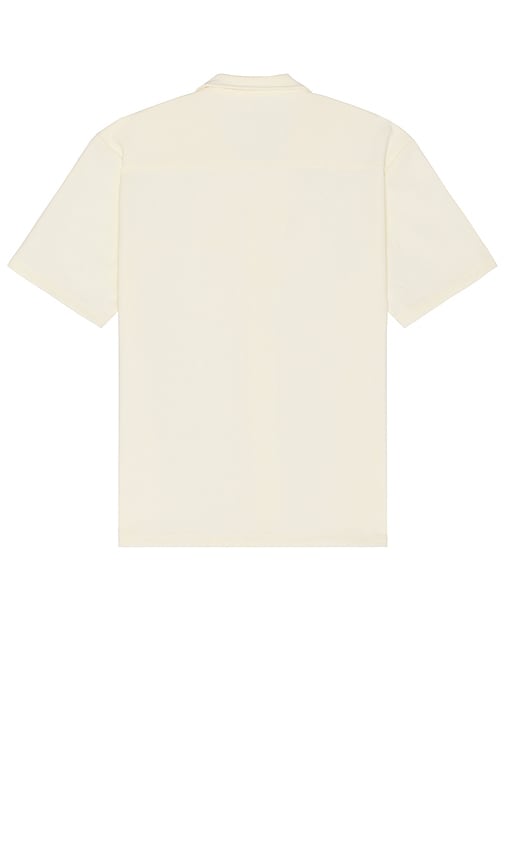 Shop Bound Heavy Cuban Textured Shirt In Cream