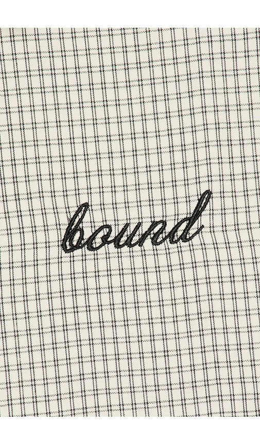 Bound Gingham Cropped Shirt | Thumbnail 5