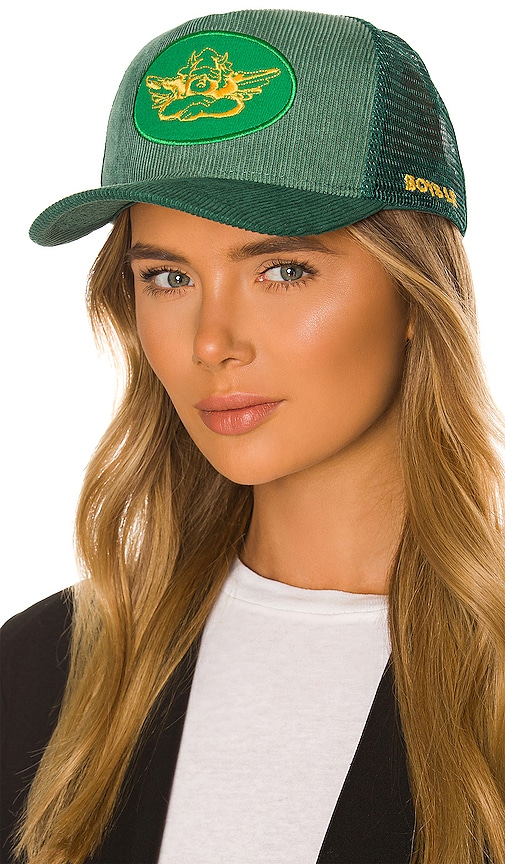 Boys Lie Trucker Hat in Green | REVOLVE