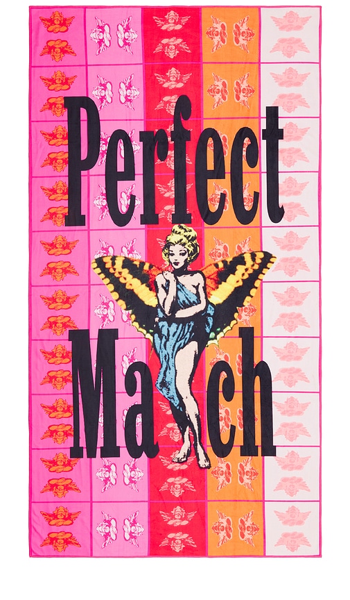 Shop Boys Lie Perfect Match Towel In 碎花