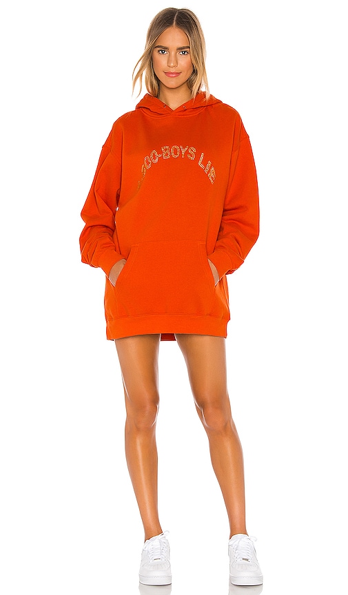 Boys lie outlet orange hoodie