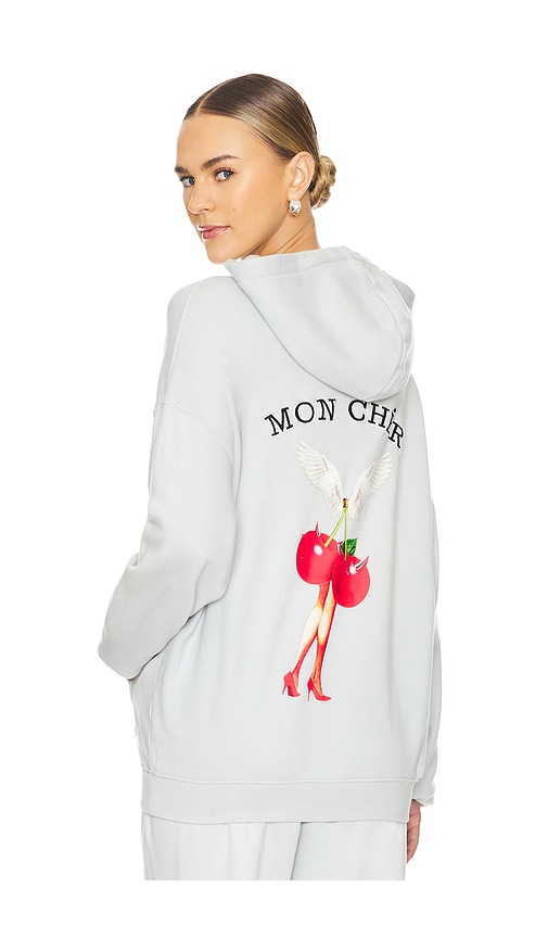 Boys Lie Cherry Picker Racer Hoodie in Grey
