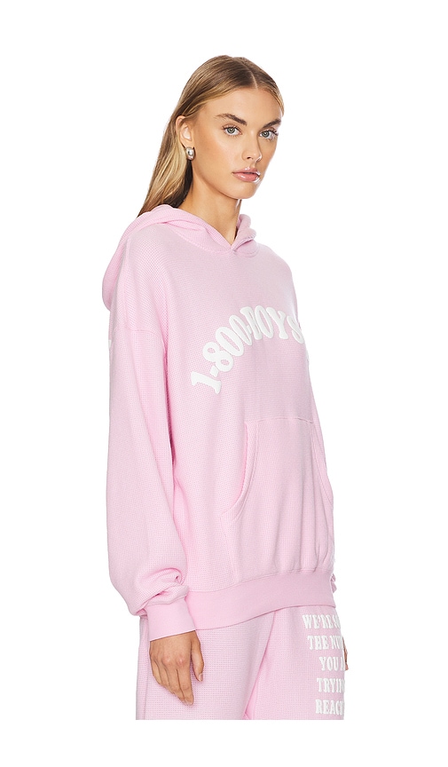  Boys Lie Sudadera Con Capucha De Corredor 1-800 Revamped En Color Rosado Talla M/l  (también En Xs/s). 