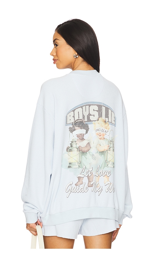 Aura Let Love Guide My Way Kara Sweatshirt in Baby . - size M/L (also in XL/XXL, XS/S) - Boys Lie - Modalova
