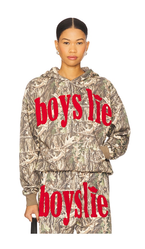 Manhunt Racer Hoodie in Green. - size M/L (also in XS/S) - Boys Lie - Modalova