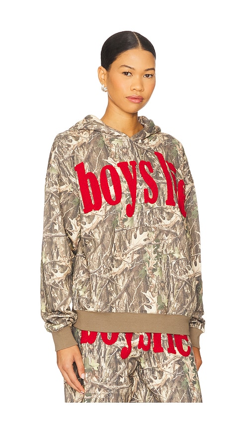 Boys Lie Manhunt Racer Hoodie In Multi
