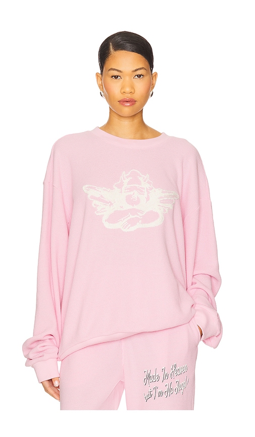 Boys Lie Georgia Rules Kara Crewneck In Pink