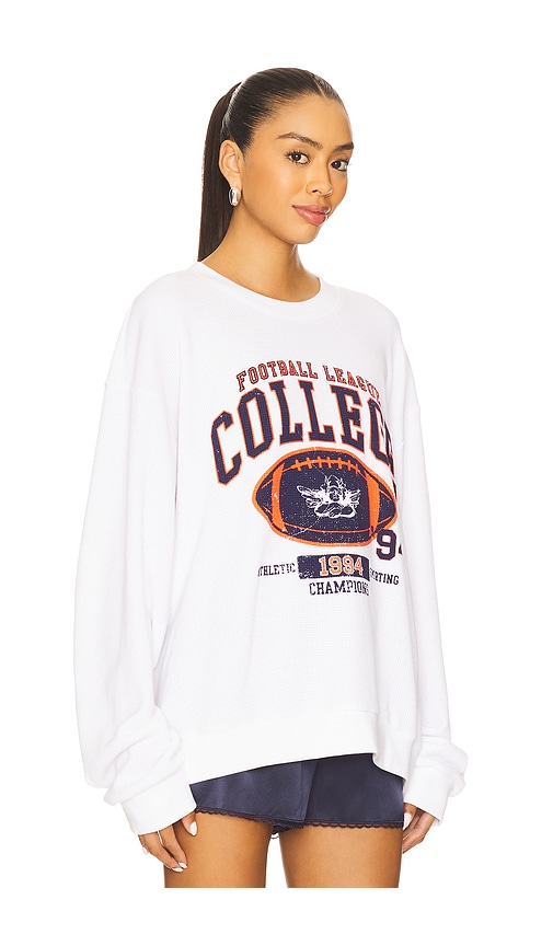 Boys Lie Out Of Their League Kara Crewneck In White
