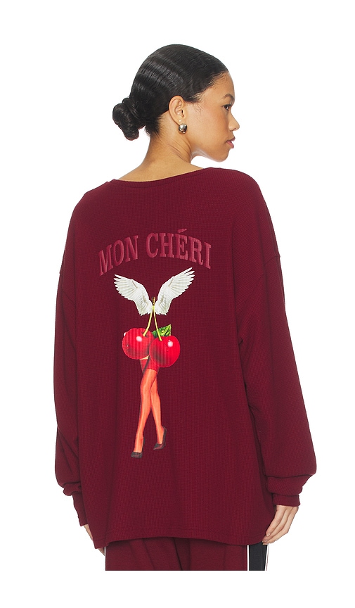Boys Lie Mon Cheri Thermal Sweatshirt