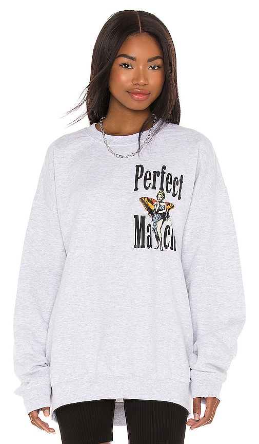 Perfect Match Remix Crewneck Sweatshirt