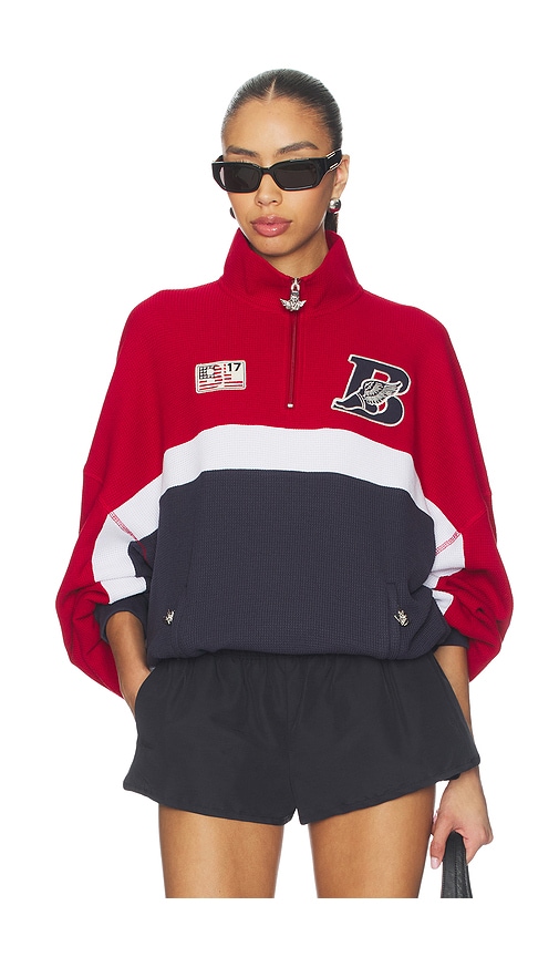  Boys Lie Sweatshirt Mit Rundhalsausschnitt Off Duty A1 Alex In Red, Navy. Größe Xs/s. Also In M/l, Xl/xxl. 