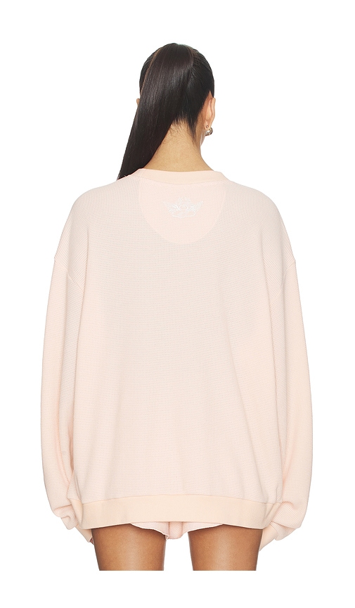  Boys Lie Sweatshirt Mit Rundhalsausschnitt Sunshine And Rainbows Kara In Peach. Größe Xs/s. Also In M/l, Xl/xxl. 