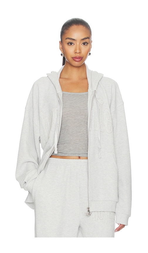 Boys Lie No Grey Area Thermal Harley Zip Up