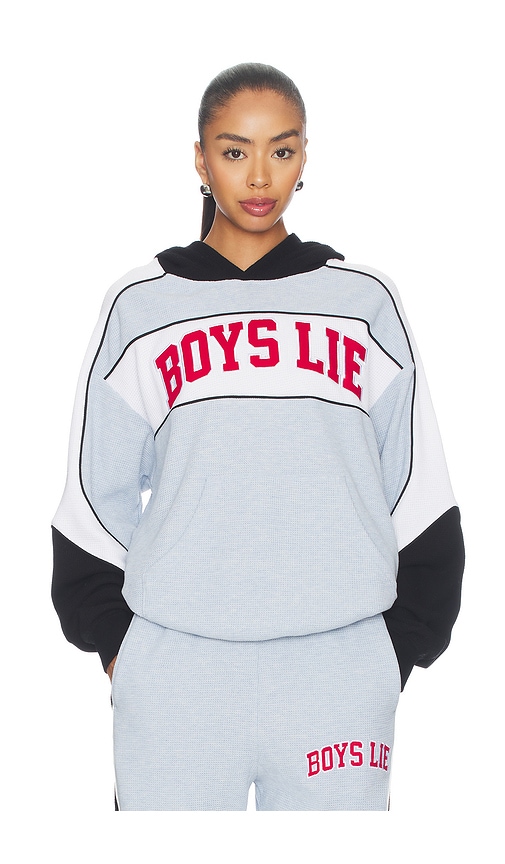 Boys Lie Good Sport Thermal Racer Hoodie