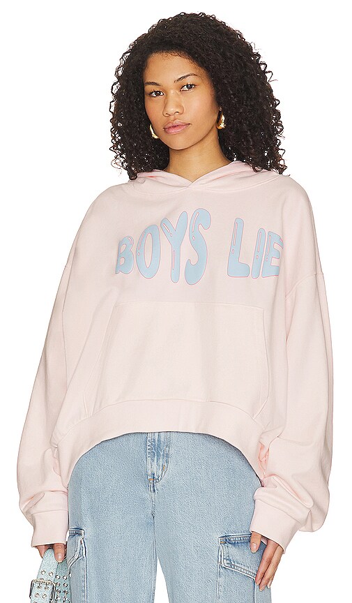 Boys Lie Pink Skies Hoodie in Pink