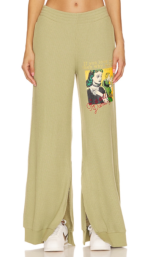 Shop Boys Lie Don't Say It Darling Pants In Olive