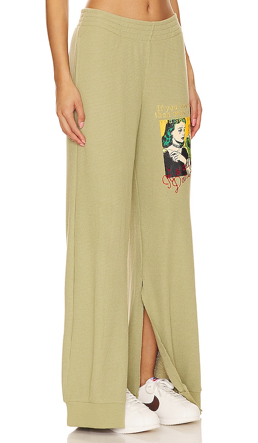 Shop Boys Lie Don't Say It Darling Pants In Olive