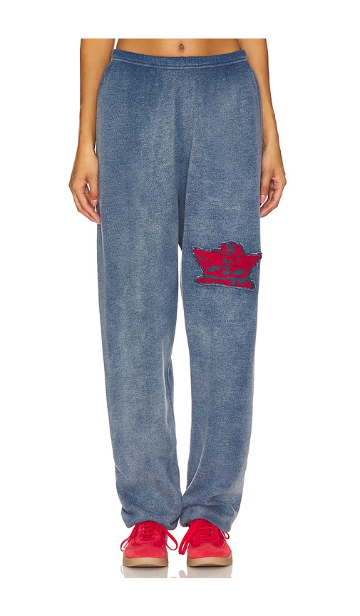 Shop Boys Lie Stitch Me Up Interock Kimmy Sweatpants In Blue