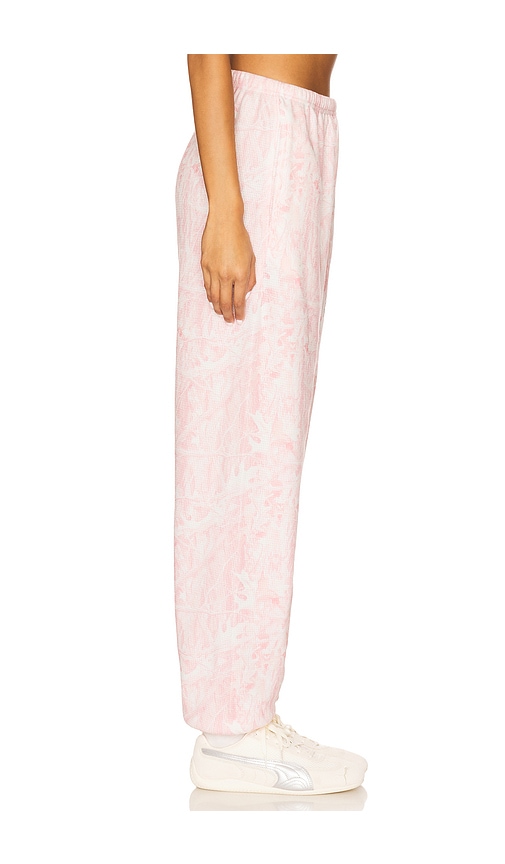 Boys Lie Let Love Guide My Way Kimmy Pants In Pink