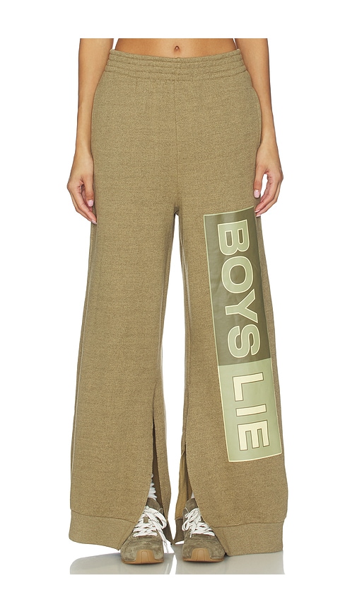 Boys Lie Better Half Garden Mm Pant In Brown