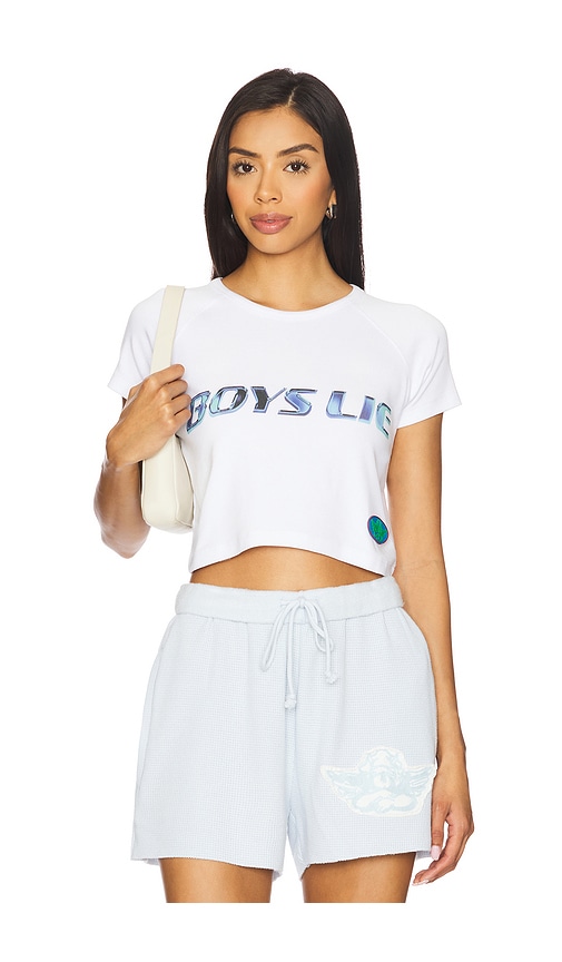Gotta Jet All Yours Crop Tee in . - size L (also in M, S, XL/1X, XS) - Boys Lie - Modalova
