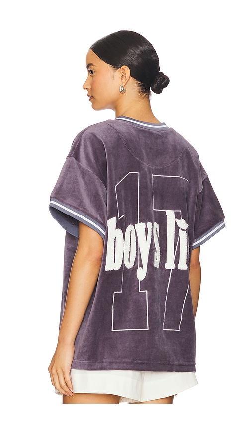 Step Up To The Plate Homerun Hero Top in Purple. - size M/L (also in XL/XXL, XS/S) - Boys Lie - Modalova