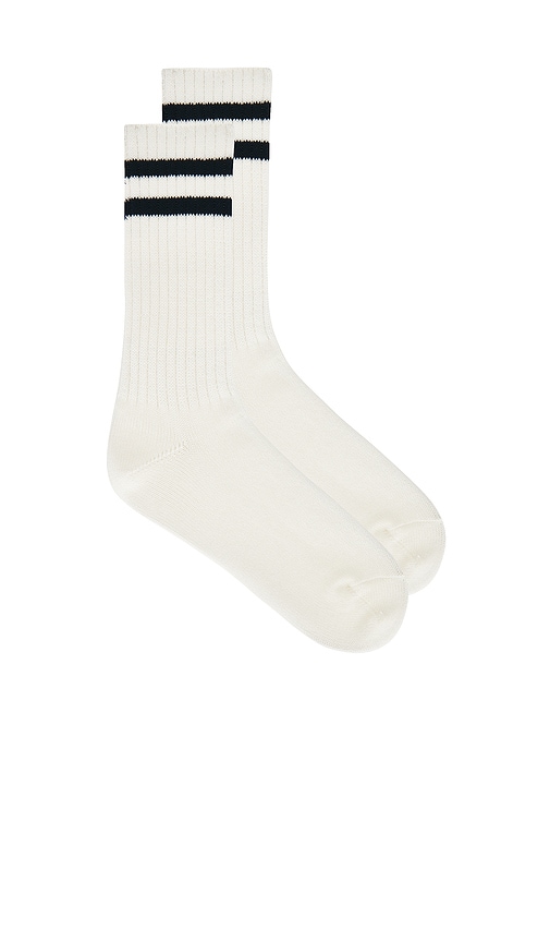 Beams School Boy Socks In White