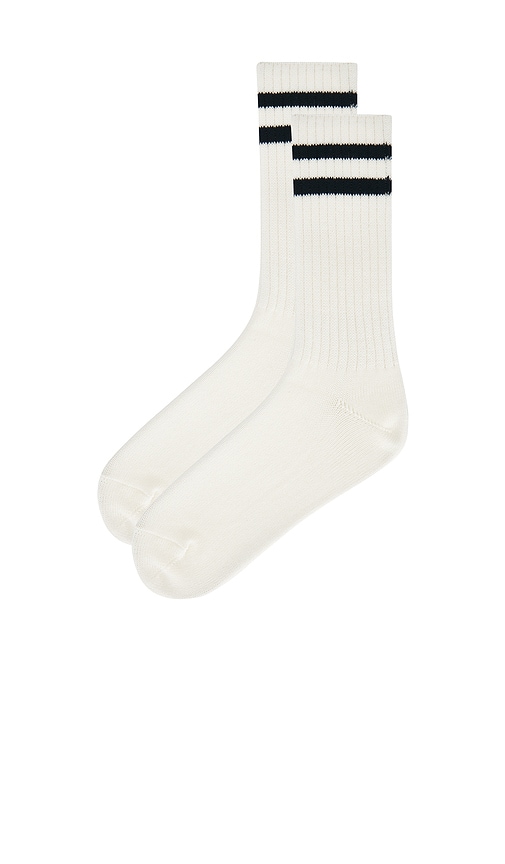 Beams School Boy Socks In White