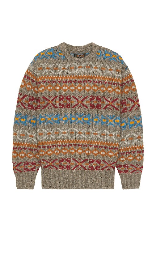 Crew Fair Isle Pattern 3G